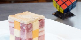 Cubo de Rubik para almorzar