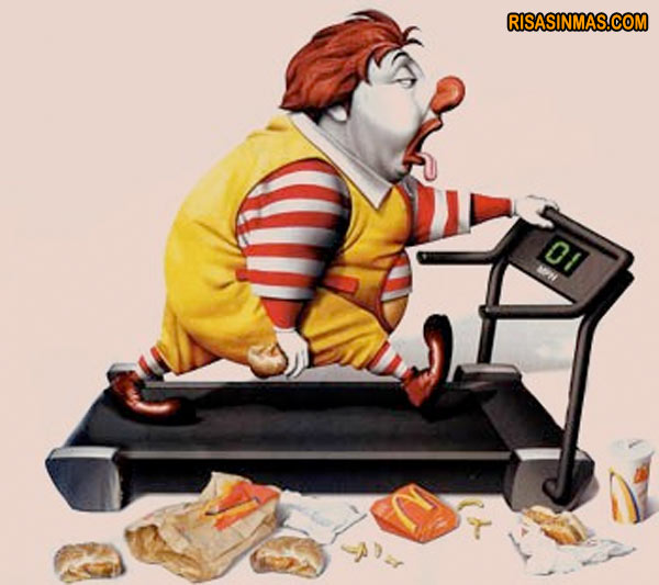 La dieta de Ronald McDonald
