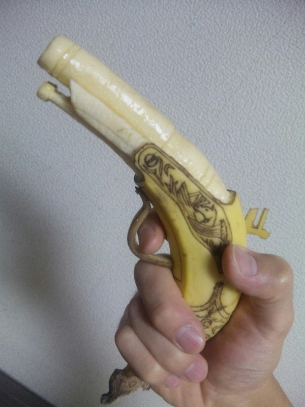 Plátano-Pistola