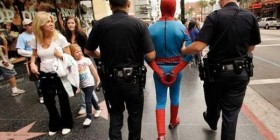 ¡Spiderman detenido!