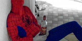 Spiderman visto en Rusia