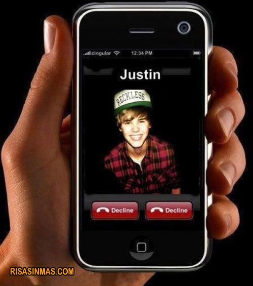 Te llama Justin Bieber