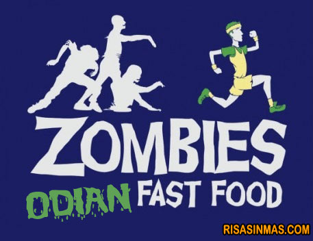 Los zombies odian la comida rápida