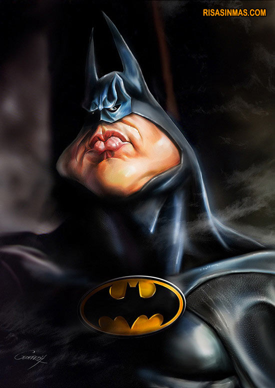 Caricatura de Batman