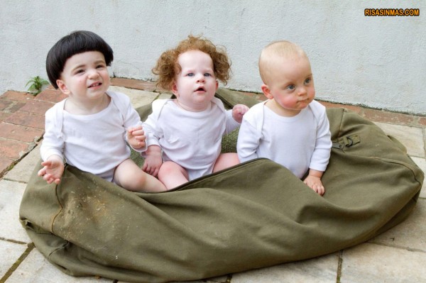 Los tres chiflados (The Three Stooges) versión bebés