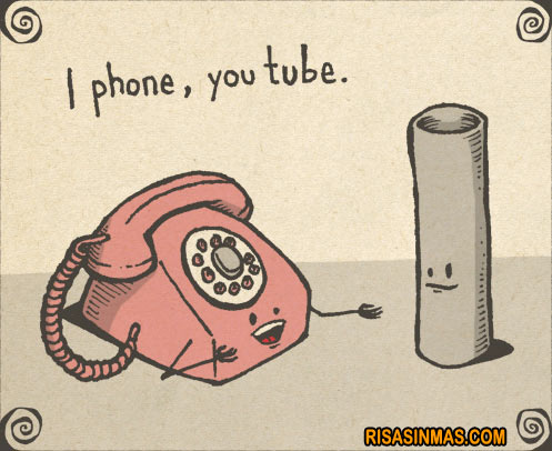 i Phone, you tube