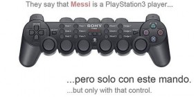Mando de Playstation 3 de Messi
