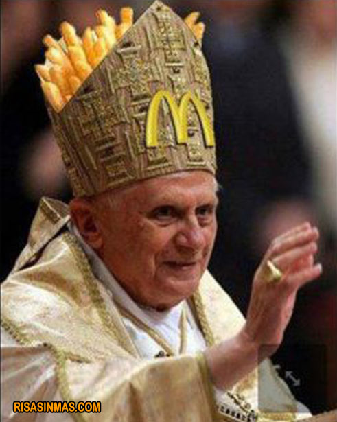 El Papa ficha por McDonald's