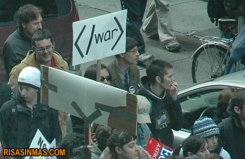 Protesta geek