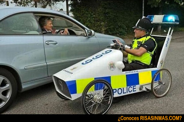 Nuevos coches de la policía británica