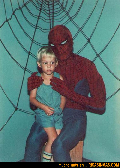 Retrato familiar de Spiderman