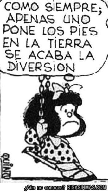 Frases de Mafalda: Diversión