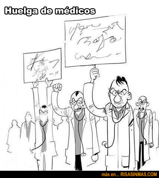 Huelga de médicos
