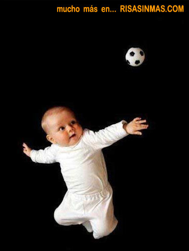 Bebé futbolista