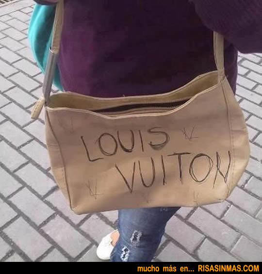 Un auténtico y maravilloso bolso de Louis Vuitton