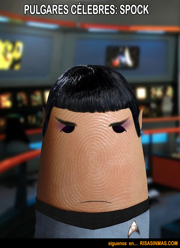 Pulgares célebres: Spock