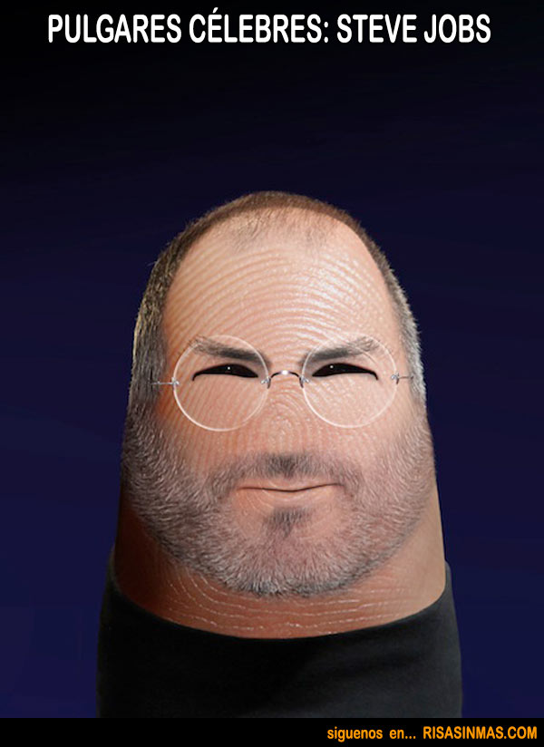 Pulgares célebres: Steve Jobs