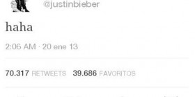 El éxito de Justin Bieber en Twitter