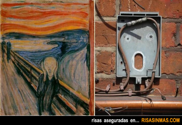 Parecidos razonables: El grito de Munch