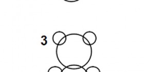 Cómo se dibuja un Panda en cuatro pasos