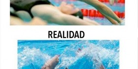 Expectativa vs Realidad: salto a la piscina