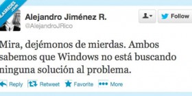Windows está buscando una solución al problema
