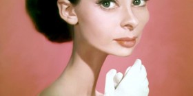Caricatura de Audrey Hepburn