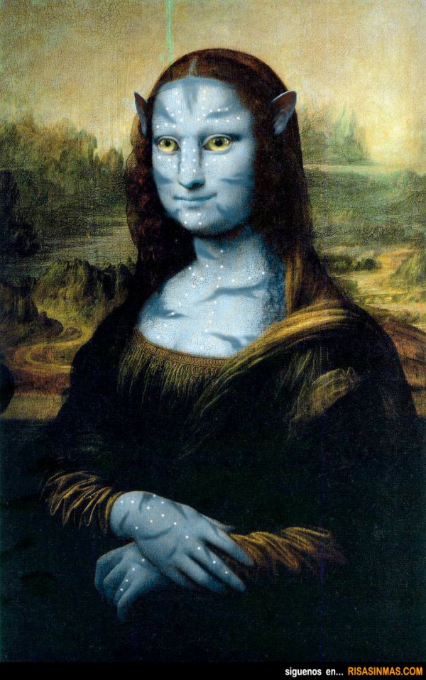La Mona Lisa estilo Avatar