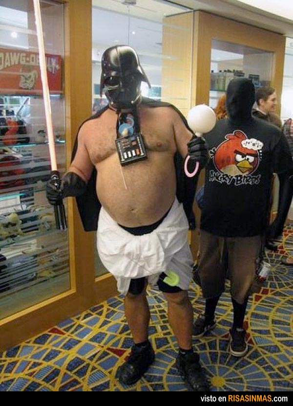 Darth Vader como nunca lo habías visto