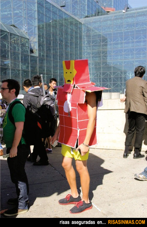 Disfraces desastrosos: Iron Man