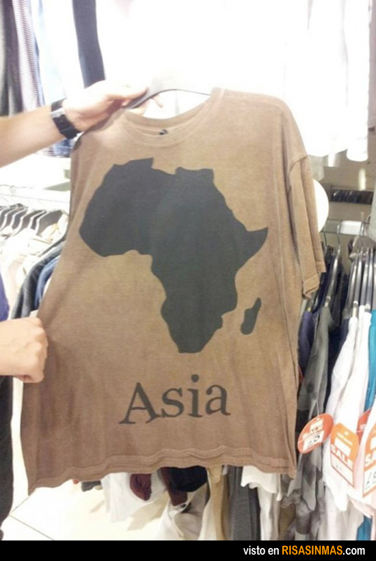 Camiseta de África-Ásia