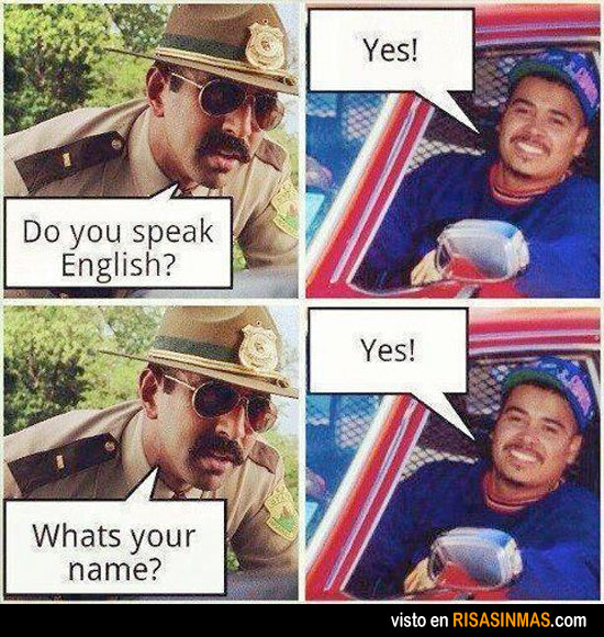 Dou you speak english?
