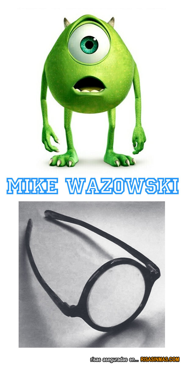 Encuentran las gafas de Mike Wazowski