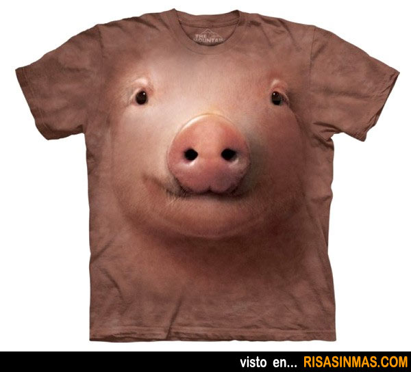 Camisetas originales: Cerdo