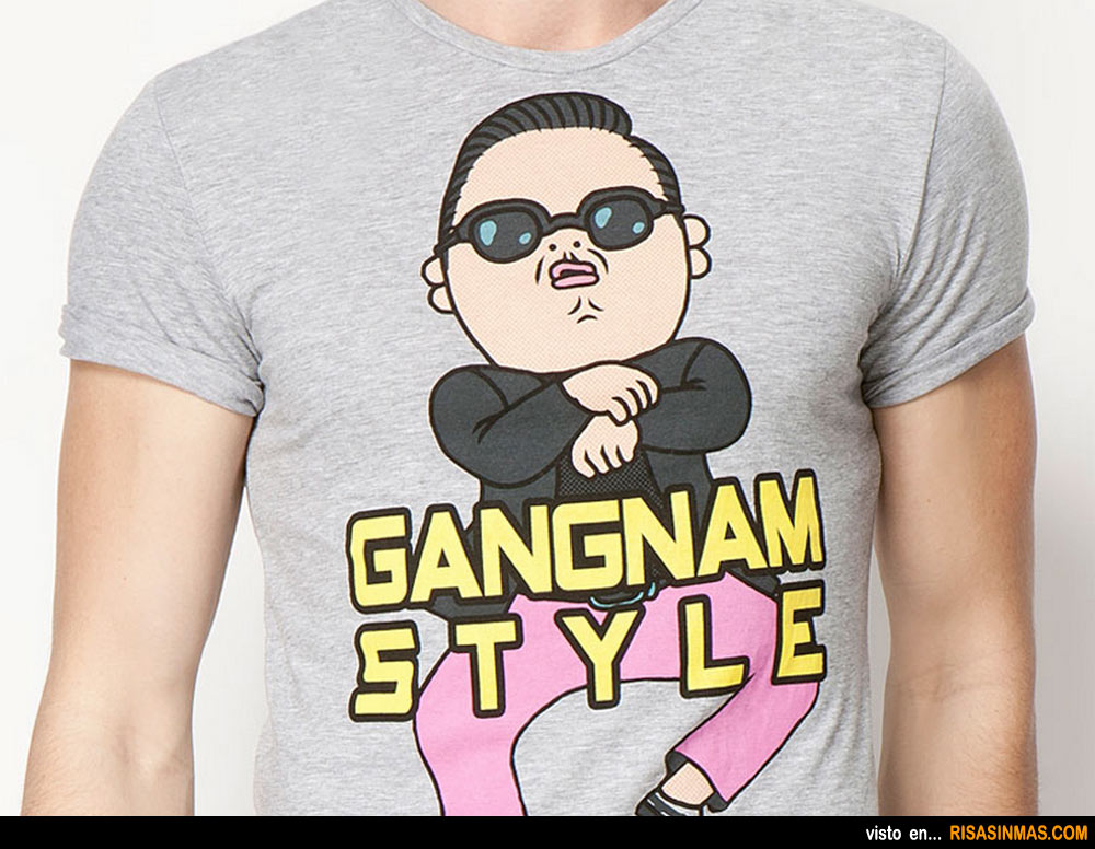 Camisetas originales: Gangnam Style