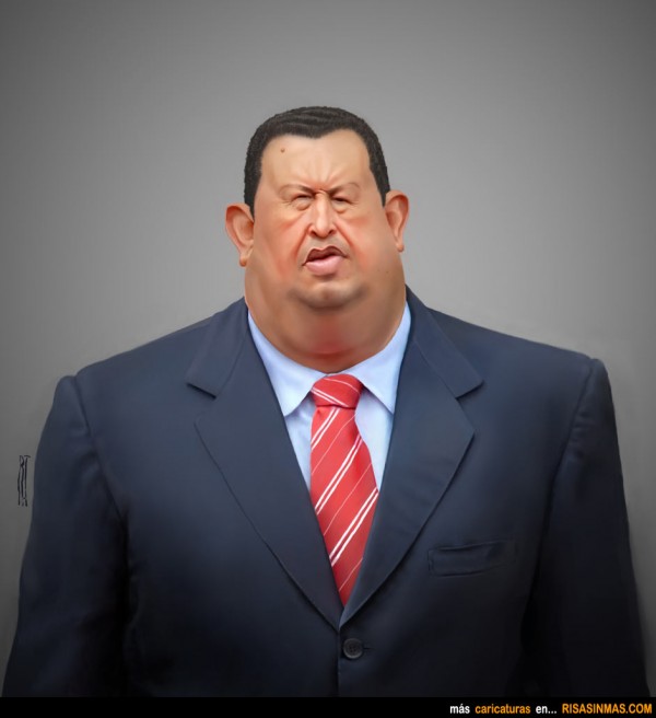 Caricatura de Hugo Chavez