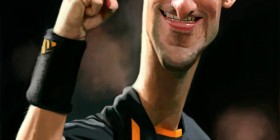 Caricatura de Novak Djokovic