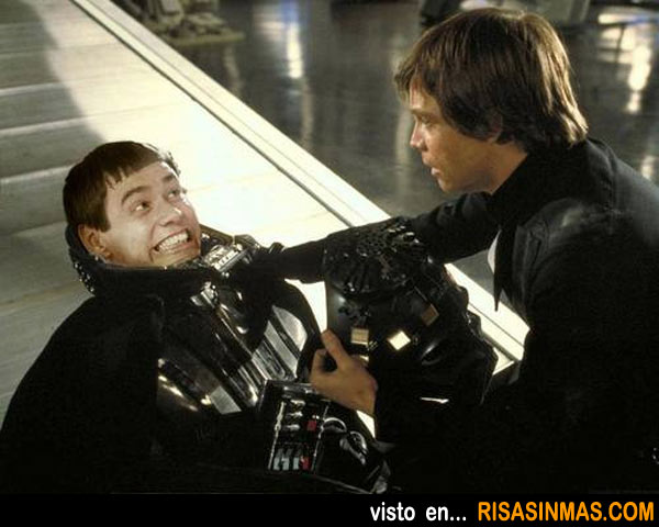 Luke Skywalker descubre a su padre