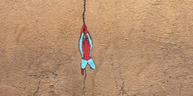 Spiderman, héroe del street art