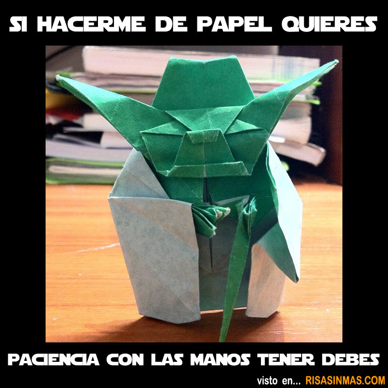 Yoda versión Origami