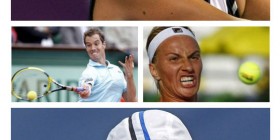 Caras de tenistas