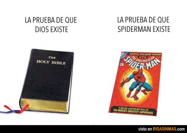 Dios y Spiderman