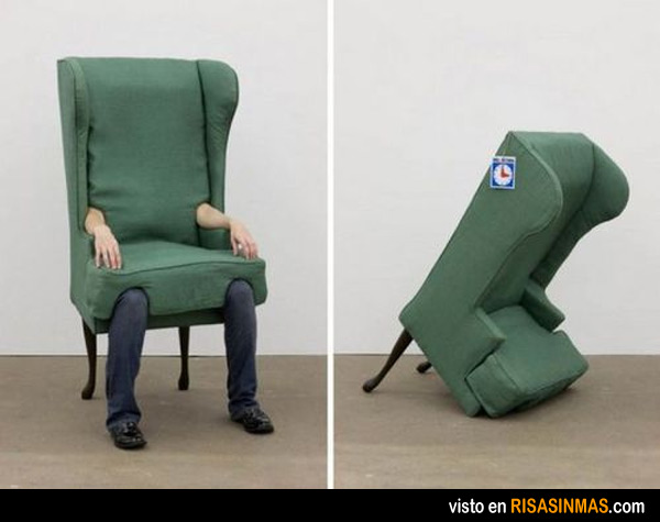Disfraces originales: sillón