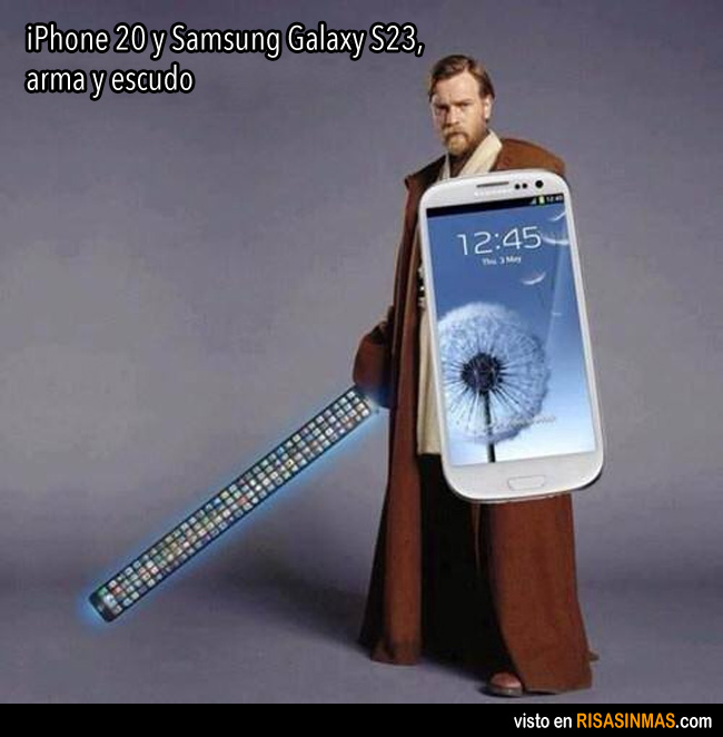iPhone 20 y Samsung Galaxy S23