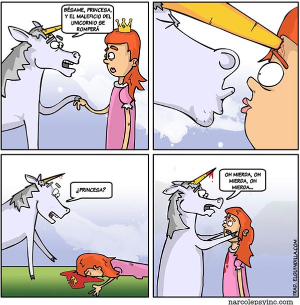 Romper el maleficio del unicornio