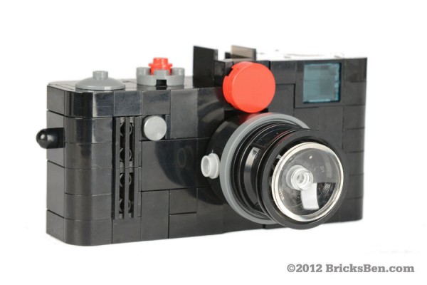 Cámara de fotos Leica hecha con LEGO