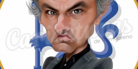 Caricatura de José Mourinho