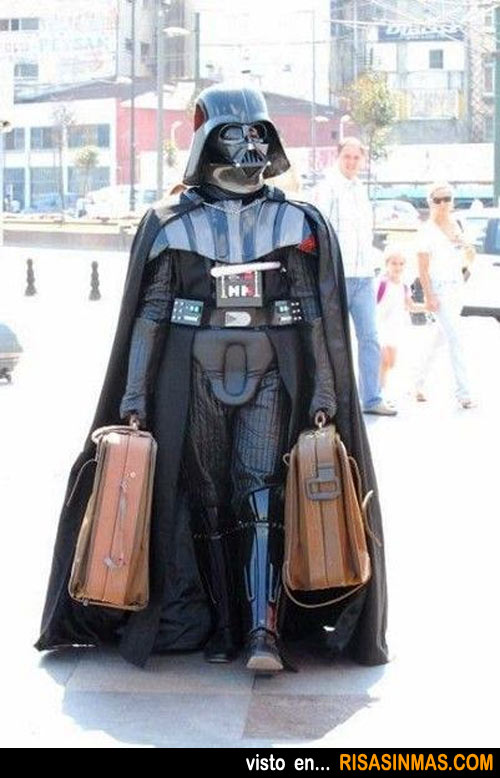 Darth Vader se marcha de vacaciones