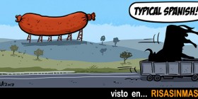 En España cambiamos los Toros por los chorizos