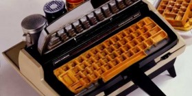 Gofres con forma de teclado